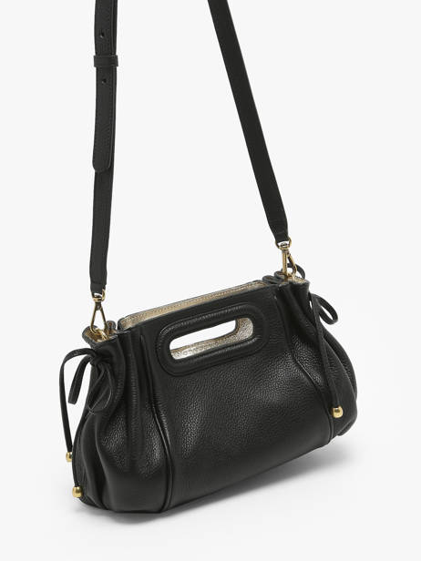 Sac Bandoulière D Light Cuir Gerard darel Noir d light DAS08440 vue secondaire 2