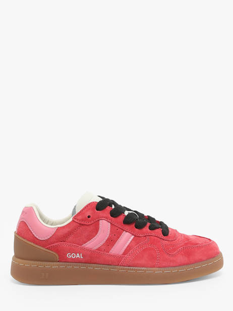 Sneakers In Leather Coolway Red women 7694931