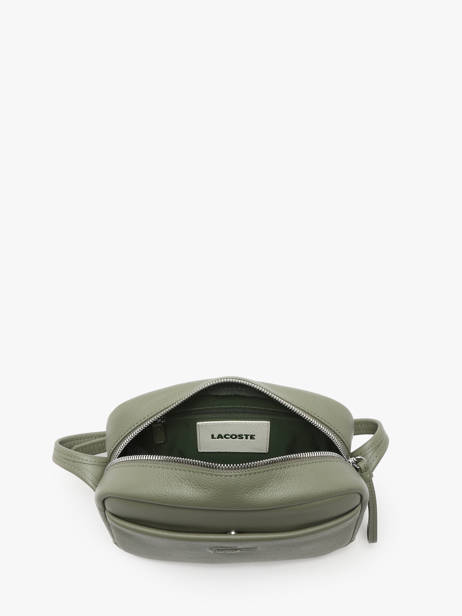 Shoulder Bag City Court Leather Lacoste Green city court NF4506IE other view 3