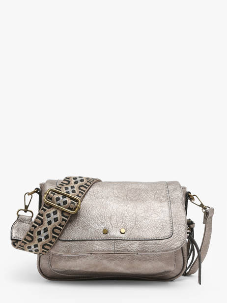 Shoulder Bag Sangle Miniprix Gray sangle B