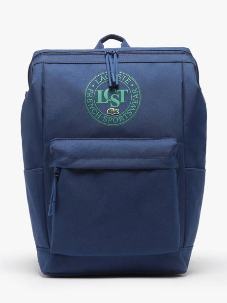 Backpack Lacoste Blue neo croc NU4688NZ