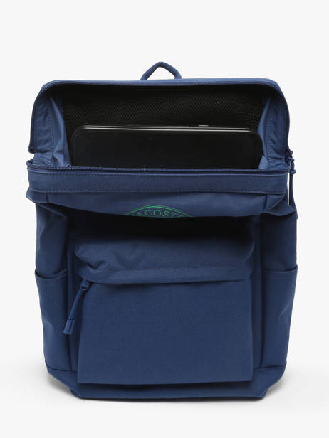 Sac à Dos Business Lacoste Bleu neo croc NU4688NZ vue secondaire 2