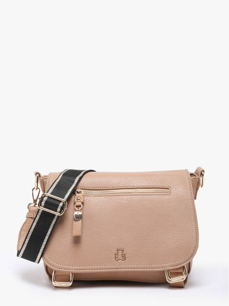 Shoulder Bag Zip Lulu castagnette Brown zip TACO