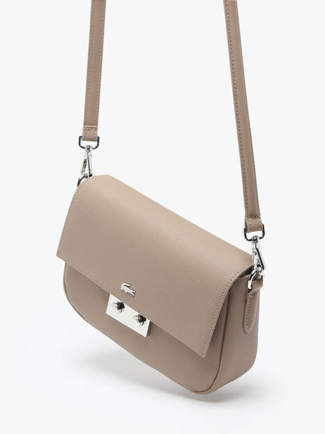 Shoulder Bag Daily City Lacoste Beige daily city NF4757DZ other view 2