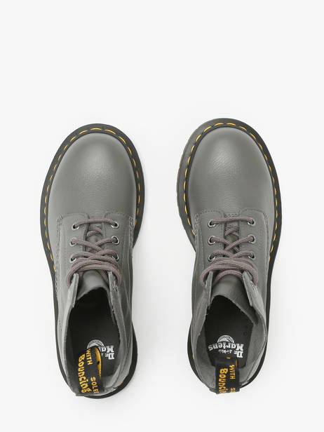 Boots In Leather Dr martens Gray women 31693029 other view 3