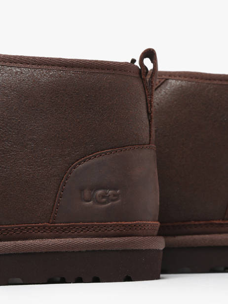 Boots In Leather Ugg Brown men 1163110 other view 2