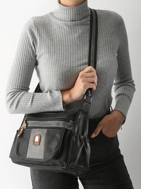 Shoulder Bag Basic Miniprix Black basic HC8001