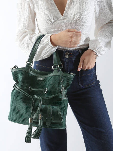 Sac à Main Premier Flirt Cuir Lancel Vert premier flirt A13196 vue secondaire 1