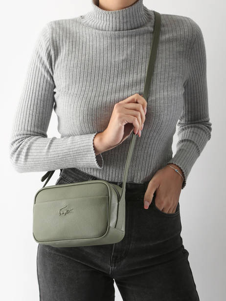 Shoulder Bag City Court Leather Lacoste Green city court NF4506IE other view 1
