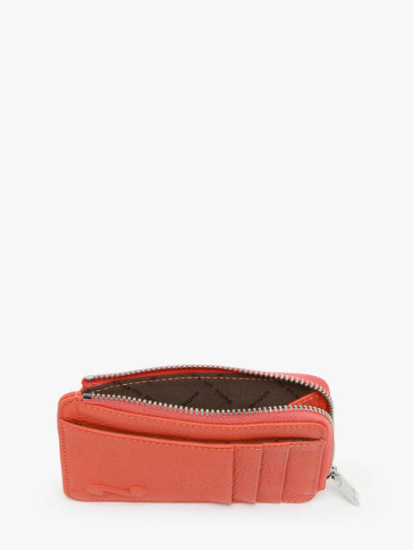 Porte-monnaie Avec Porte-cartes Cuir Nathan baume Orange original n 217N vue secondaire 1