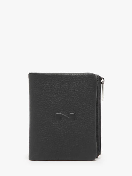 Leather Rallye Wallet Nathan baume Black original n 476N