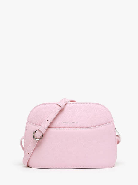 Leather Lilou Crossbody Bag Nathan baume Pink egee 2 other view 4