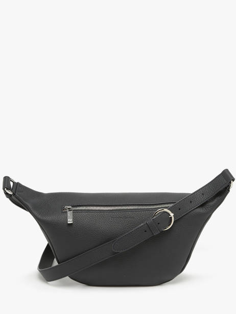 Sac Banane Large Derby Bis Cuir Nathan baume Gris n city 22 vue secondaire 3