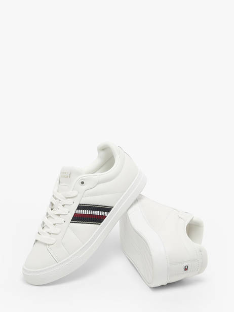 Sneakers En Cuir Tommy hilfiger Blanc women 8110YBL vue secondaire 2