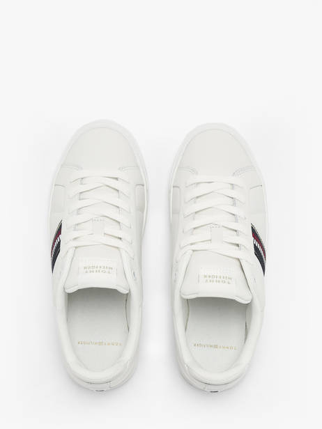 Sneakers En Cuir Tommy hilfiger Blanc women 8110YBL vue secondaire 3