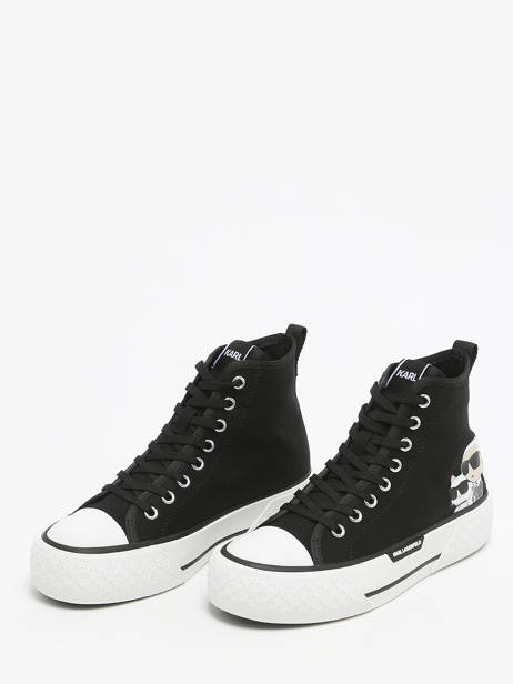 Sneakers Kampus Max Iii Twin Karl lagerfeld Black women KL60644T other view 1