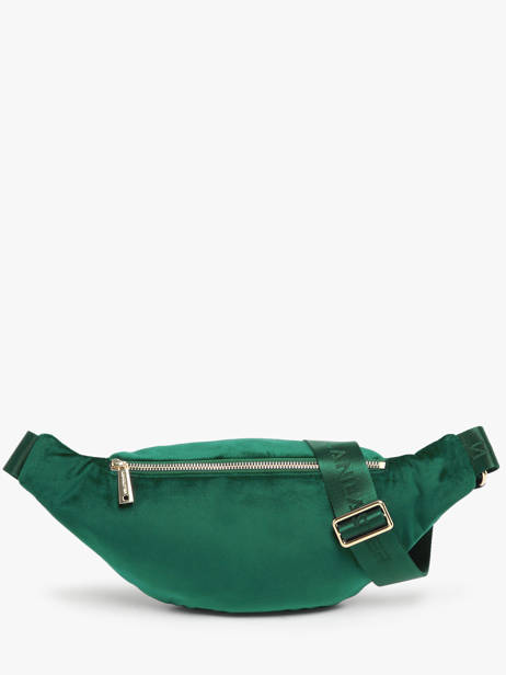 Belt Bag Lancaster Green velvet matelasse 17 other view 4