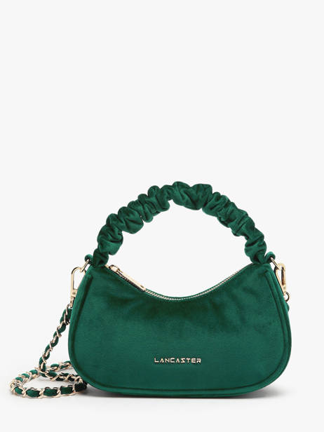 Shoulder Bag Velvet Chouchou Lancaster Green velvet chouchou 18