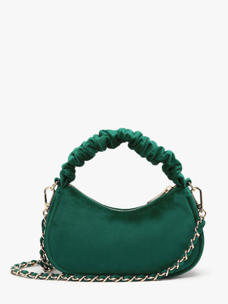 Shoulder Bag Velvet Chouchou Lancaster Green velvet chouchou 18 other view 4