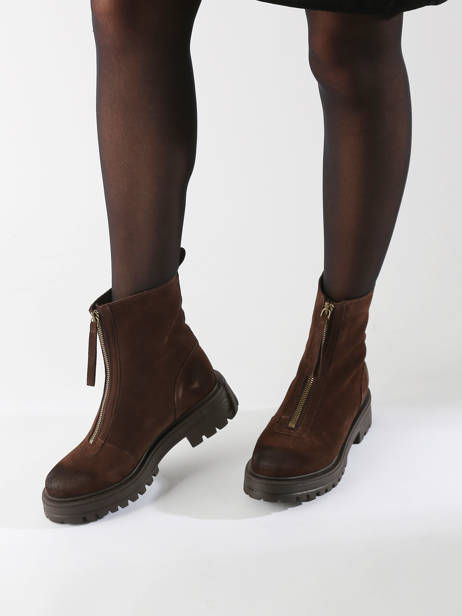 Boots In Leather We do Brown women CO99762A other view 1