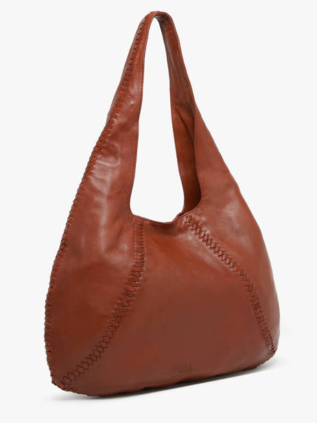 Shoulder Bag Milan Leather Basilic pepper Brown milan BMIL01 other view 2