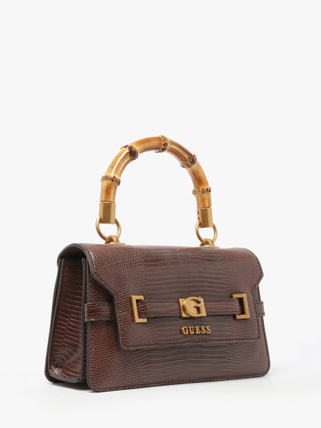 Sac Bandoulière Sibel Guess Marron sibel KB950620 vue secondaire 1