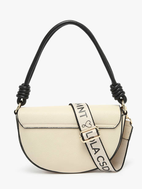 Sac Bandoulière City Nylon Lola casademunt Beige city 56 vue secondaire 3