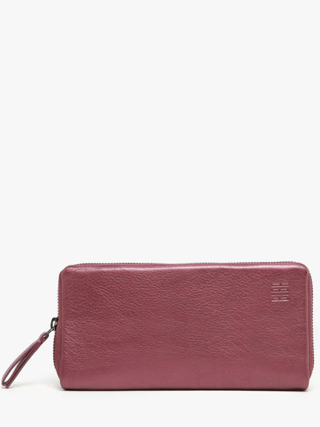 Wallet Leather Biba Pink wallet SFM2L