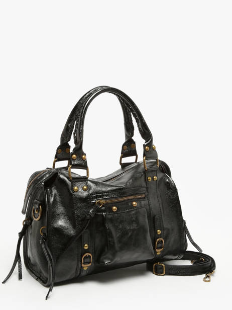 Shoulder Bag Nine Leather Milano Black nine NI24092 other view 2