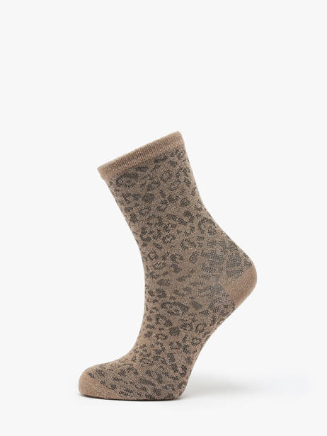 Socks Pieces Beige socks women 17151109