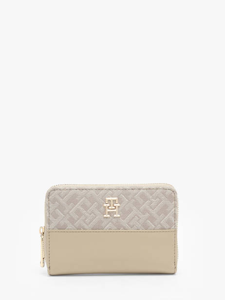 Wallet Tommy hilfiger Beige th jacquard AW17153