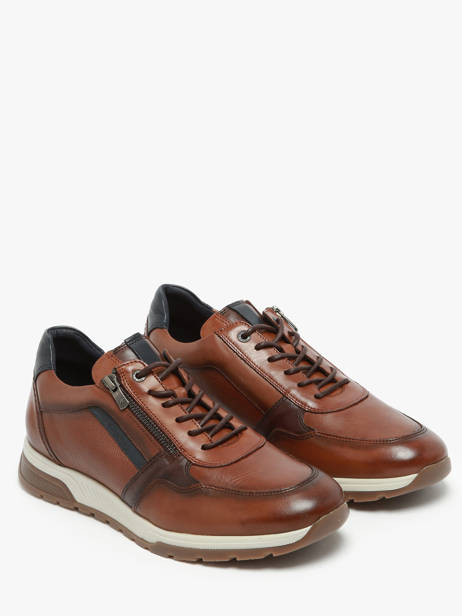 Sneakers Louis En Cuir Fluchos Marron men F1600 vue secondaire 1