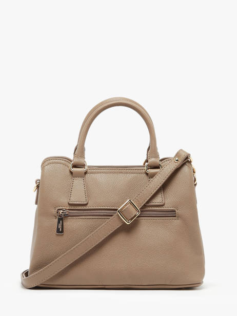 Satchel Luna Leather Hexagona Brown luna 6820082 other view 4
