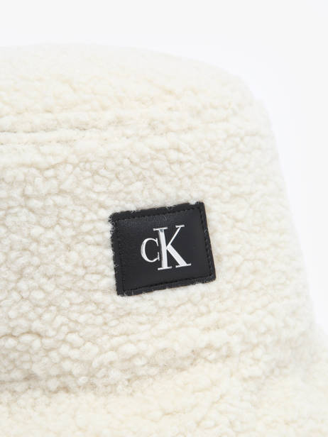 Chapeau Calvin klein jeans Beige sherpa K612656 vue secondaire 1