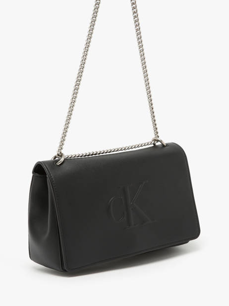 Sac Bandoulière Sculpted Calvin klein jeans Noir sculpted K612727 vue secondaire 1