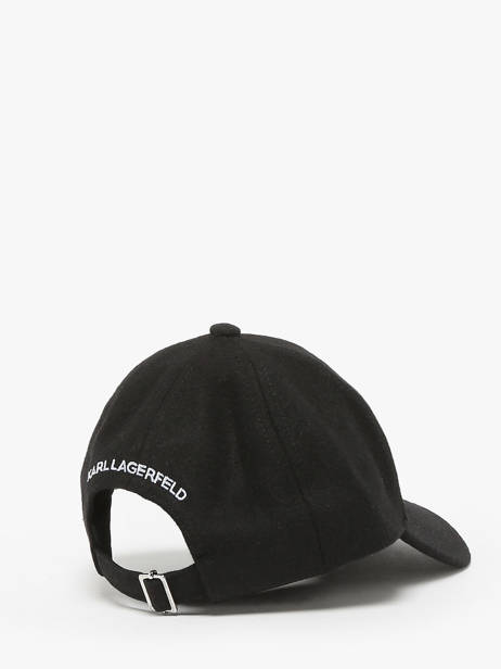 Casquette Karl lagerfeld Noir k ikonic 2.0 246W3402 vue secondaire 2