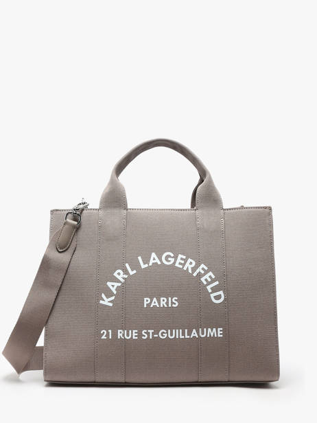 Sac à Main Rsg Coton Karl lagerfeld Beige rsg 240W3892