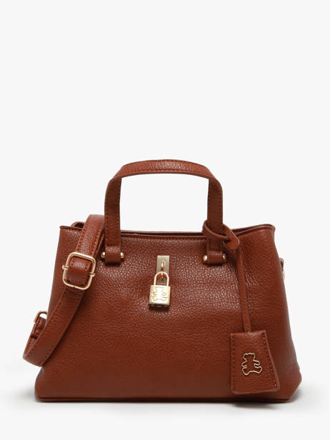 Shoulder Bag Cadenas Lulu castagnette Brown cadenas WILNA