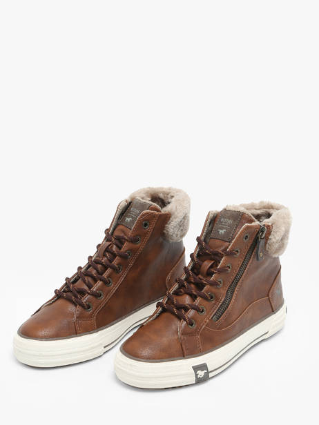 Sneakers Mustang Brown women 1410504 other view 1