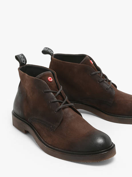 Bottines Metsouo En Cuir No brand Marron men 16526 vue secondaire 1