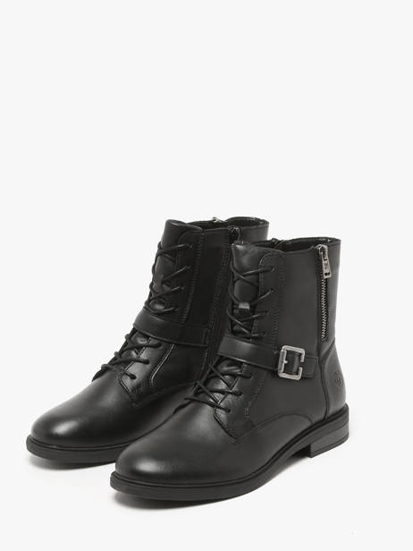 Boots In Leather Remonte Black women - D1U70-00 other view 2