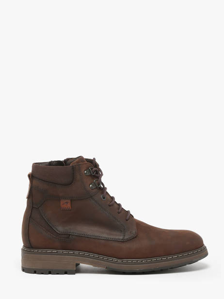 Boots Truman In Leather Fluchos Brown men F1590