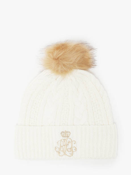 Beanie Lauren ralph lauren Beige textile 54960084