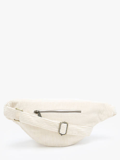 Belt Bag Hindbag White velours V other view 4