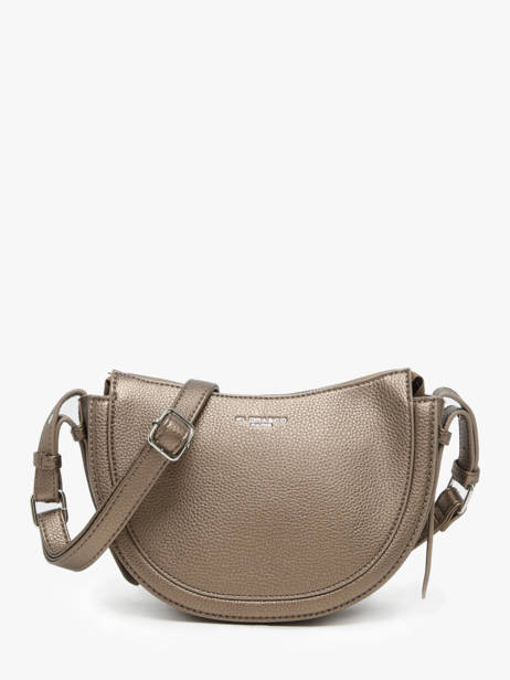 Shoulder Bag Grained Miniprix Gray grained H8525