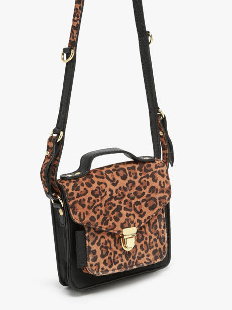 Crossbody Bag Leopard Paul marius Brown leopard GEORXLEO other view 2