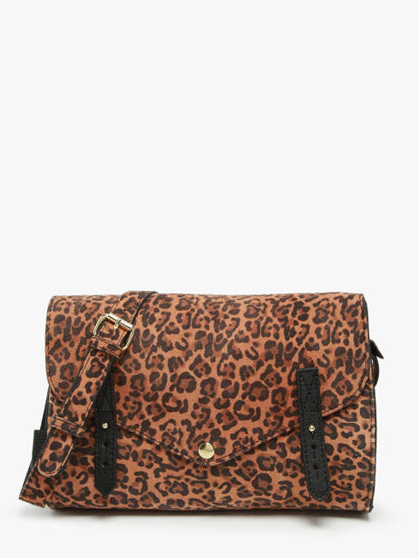 Crossbody Bag Indispensable Leopard Paul marius Brown leopard INDISLEO