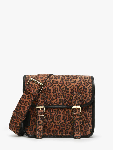 Crossbody Bag Leopard Paul marius Brown leopard SACOSLEO