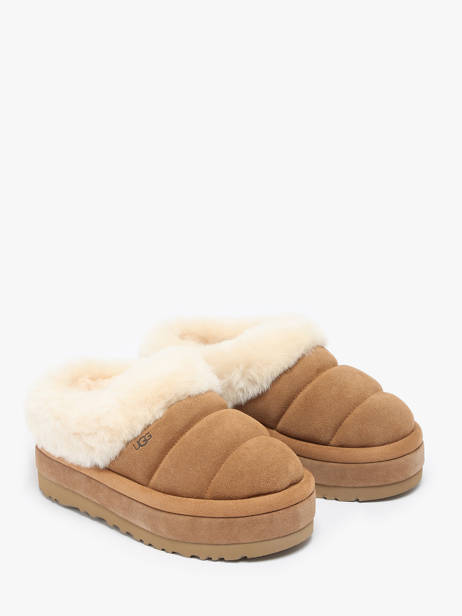 Slippers In Leather Ugg Beige women 1146390 other view 1