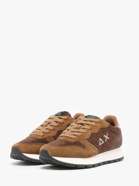 Sneakers Sun68 Brown women Z44204 other view 1